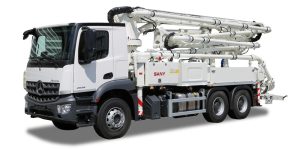 Pompa de beton montata pe camion SY32 Z5-160 EU