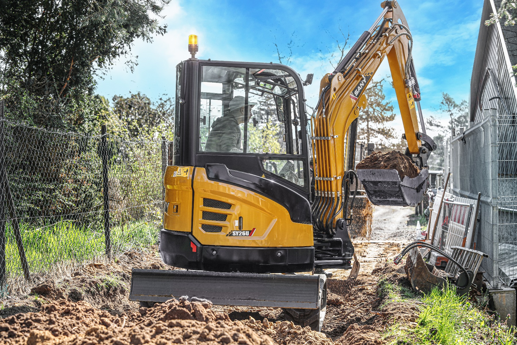 Mini excavator SY26U