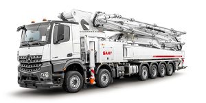 Pompa de beton montata pe camion SY68 RZR6-180 EU