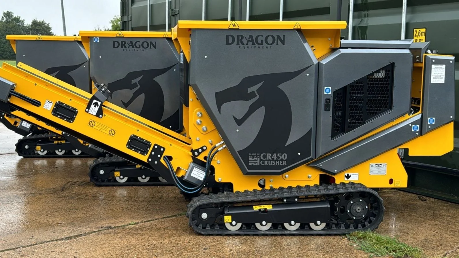 Concasor diesel CR450 pentru beton