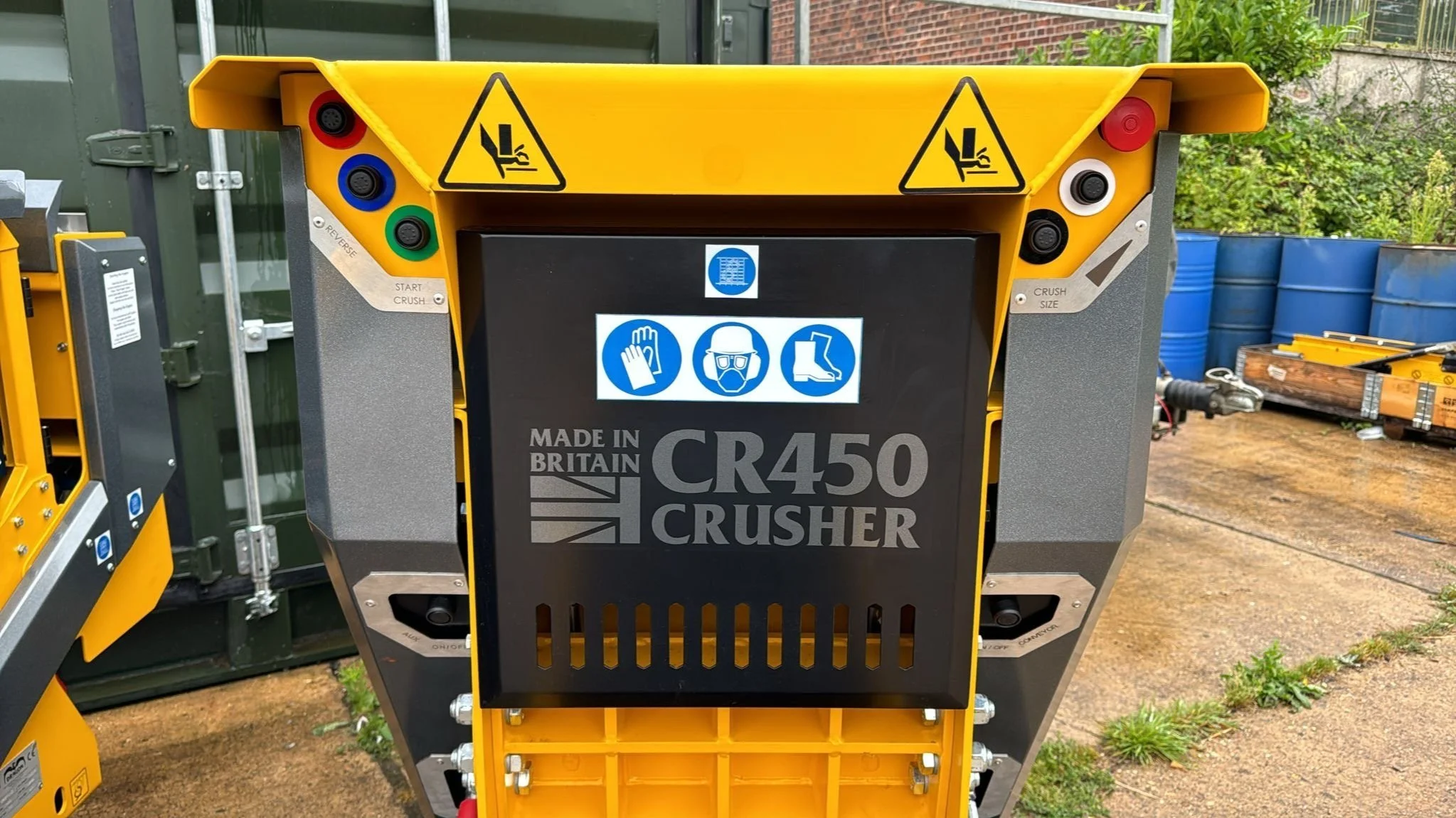 Concasor diesel CR450 pentru beton