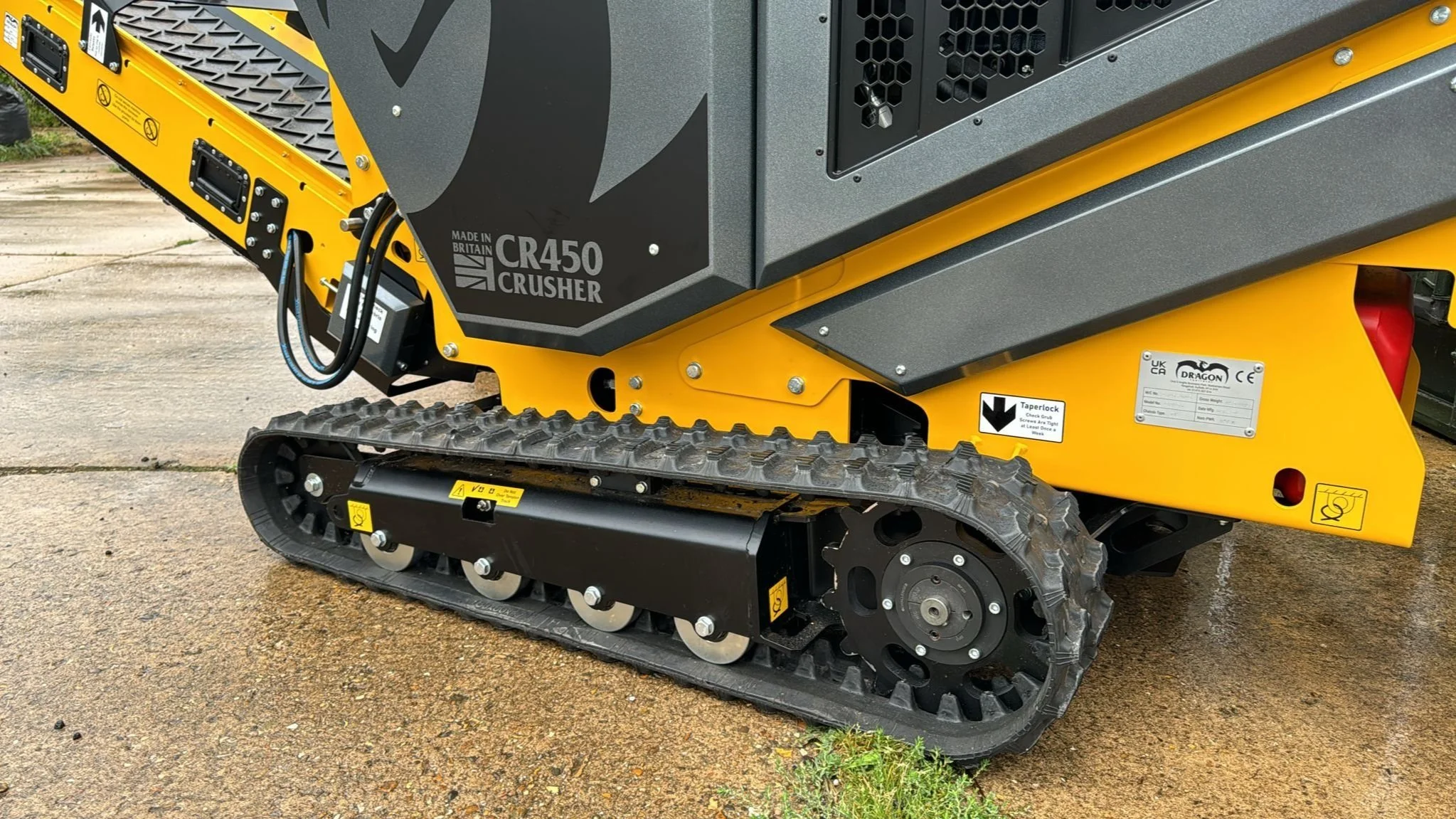 Concasor diesel CR450 pentru beton