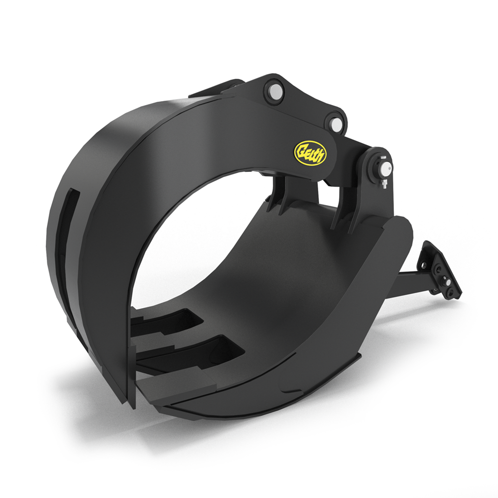 Graifer mecanic pentru excavator