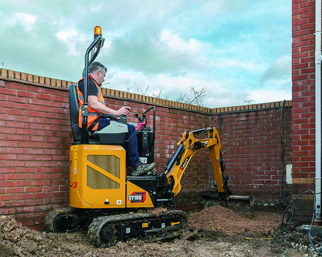 Mini excavator SY10U