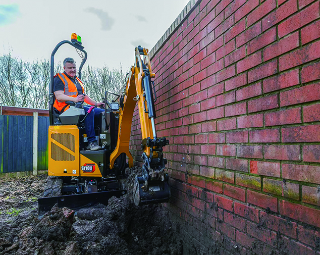 Mini excavator SY10U